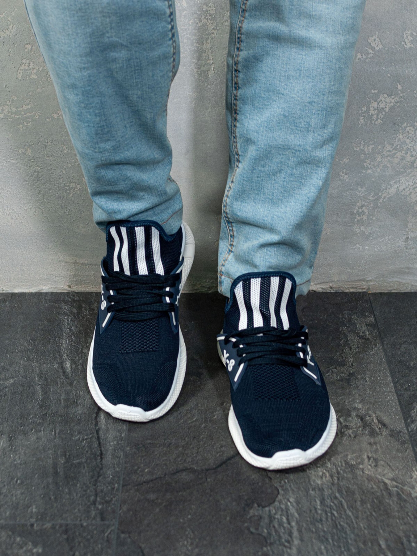 Кроссовки ISSA Plus модель GOB2-90__darkblue Фото