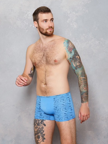 Труси ISSA Plus модель GN5-105_.blue - фото