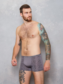 Трусы ISSA Plus модель GN5-105_.grey Фото