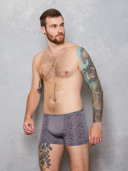 Труси ISSA Plus модель GN5-105_.grey - фото