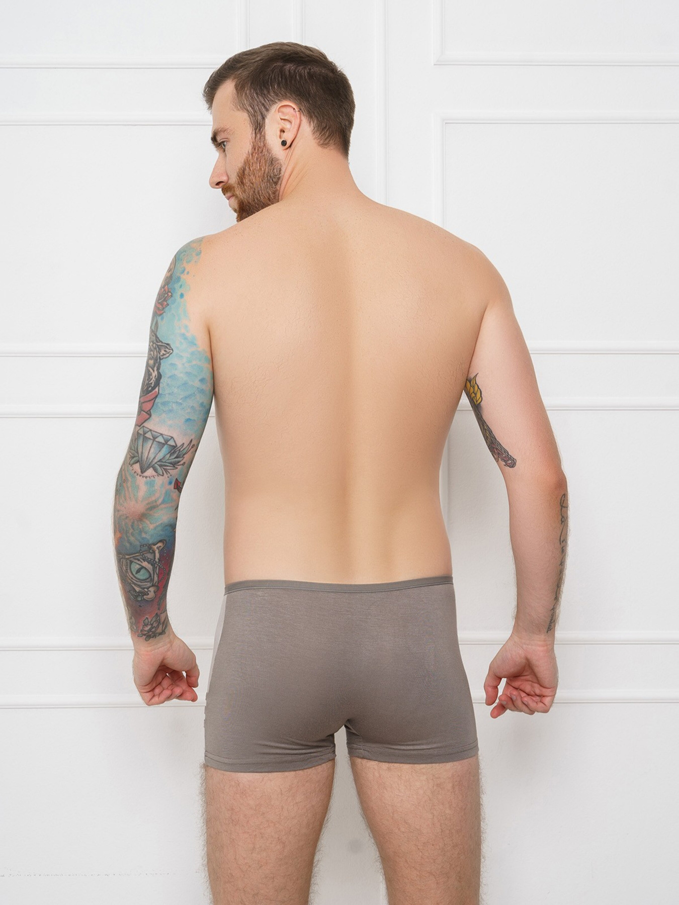 Трусы ISSA Plus модель GN5-106_.darkgray Фото