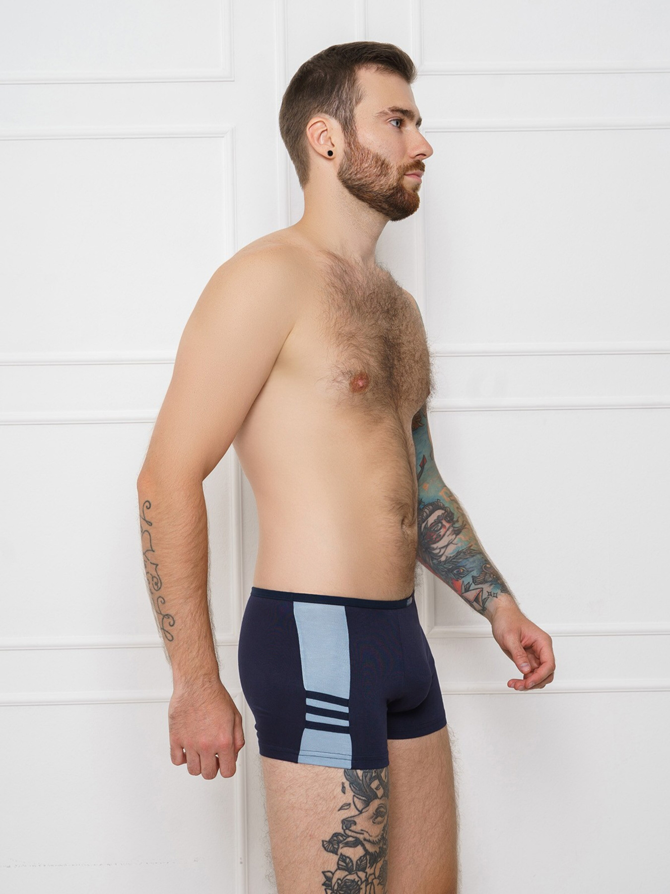 Трусы ISSA Plus модель GN5-106_.darkblue Фото