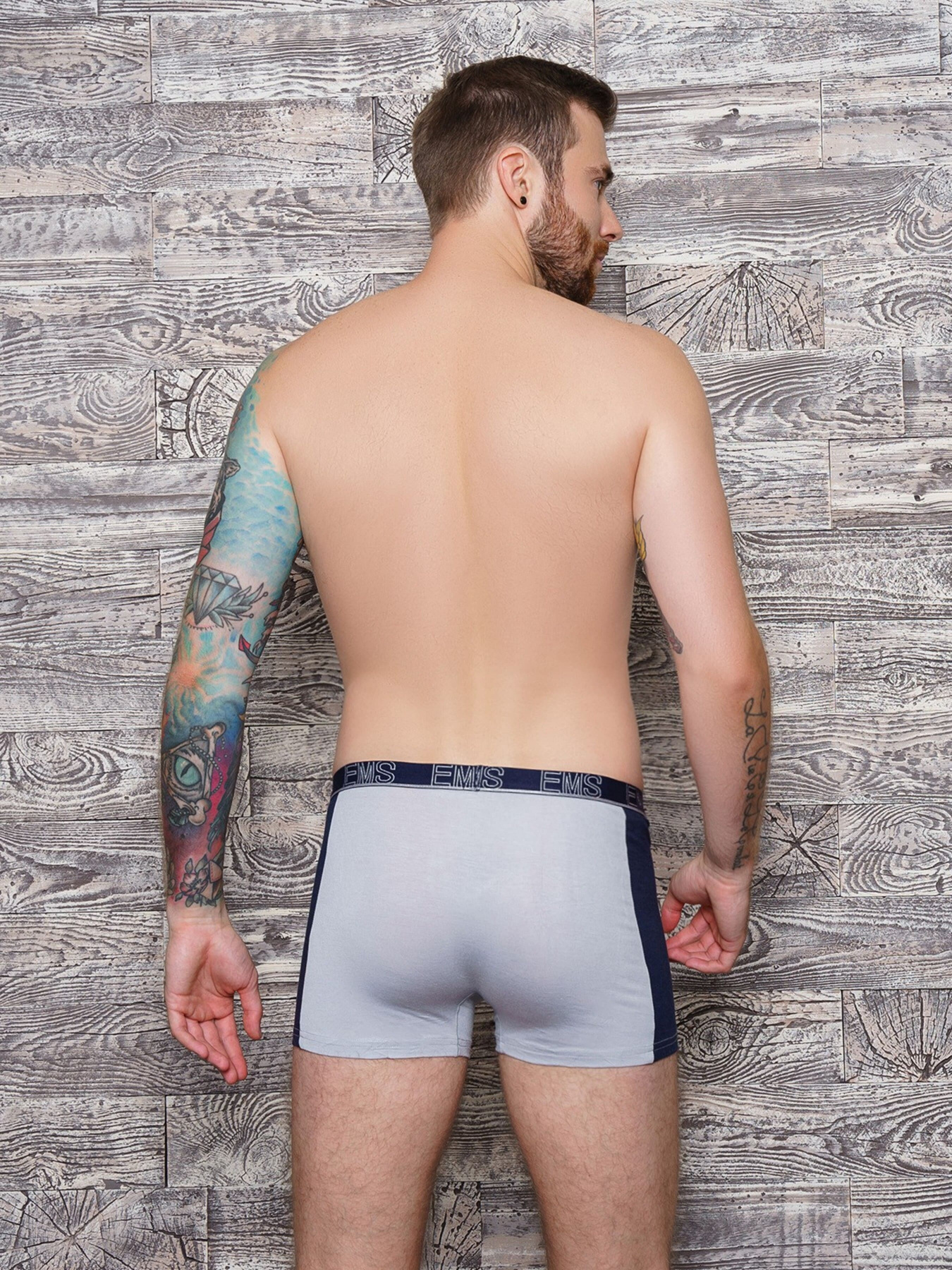 Труси ISSA Plus модель GN5-107_.grey Фото