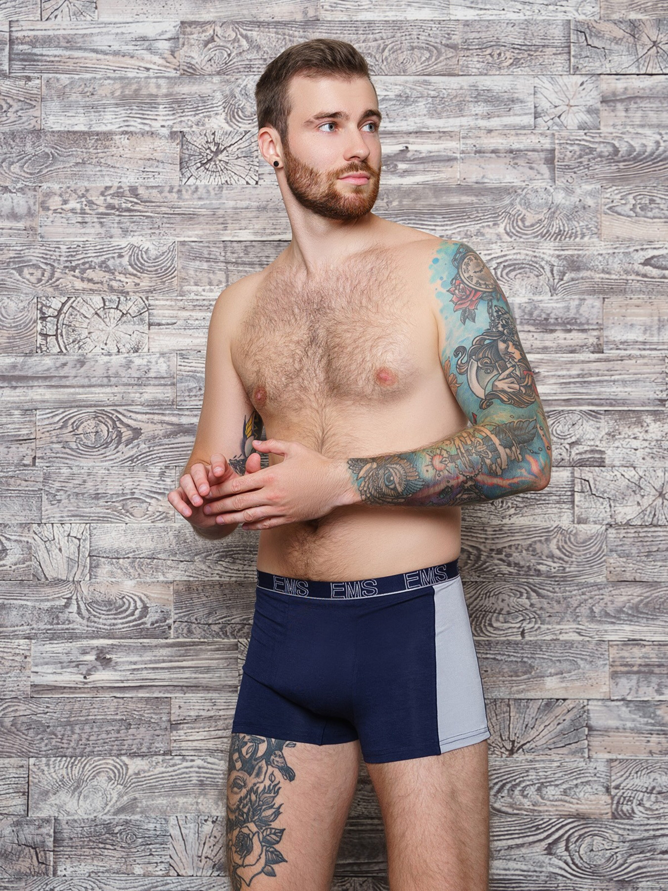 Труси ISSA Plus модель GN5-107_.darkblue Фото