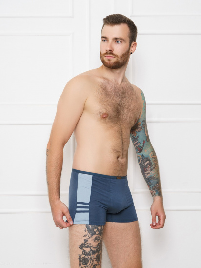 Труси ISSA Plus модель GN5-108_.blue — фото - INTERTOP