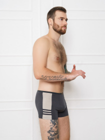 Труси ISSA Plus модель GN5-108_.darkgray Фото