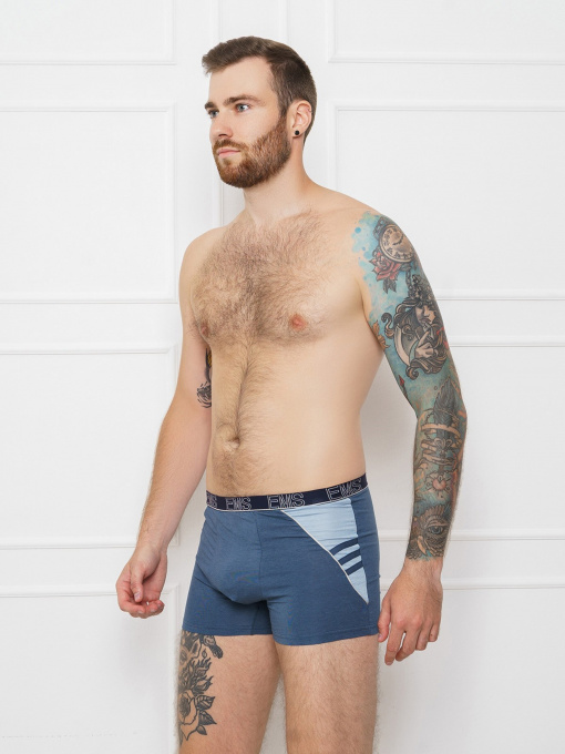 Трусы ISSA Plus модель GN5-109_.blue Фото