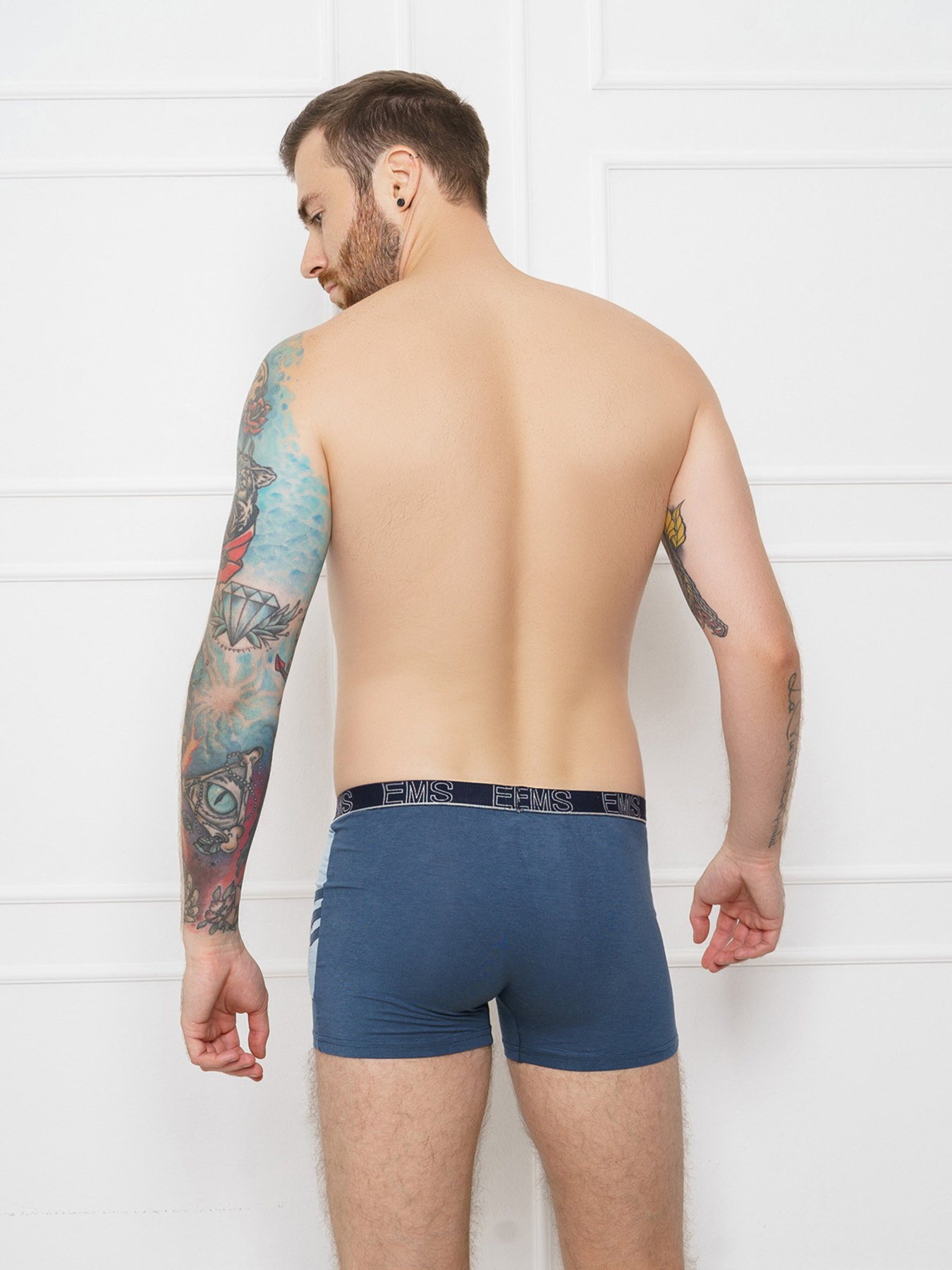 Трусы ISSA Plus модель GN5-109_.blue Трусы ISSA Plus модель GN5-109_.blue Фото