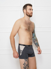 Трусы ISSA Plus модель GN5-109_.darkgray Фото