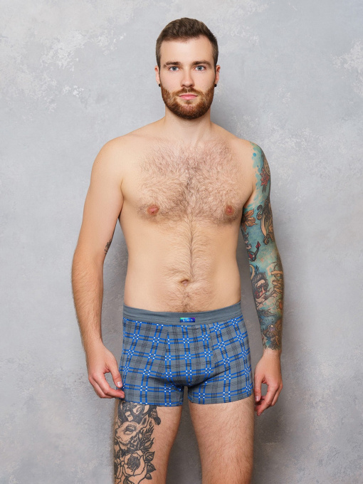 Трусы ISSA Plus модель GN5-113_.grey Фото