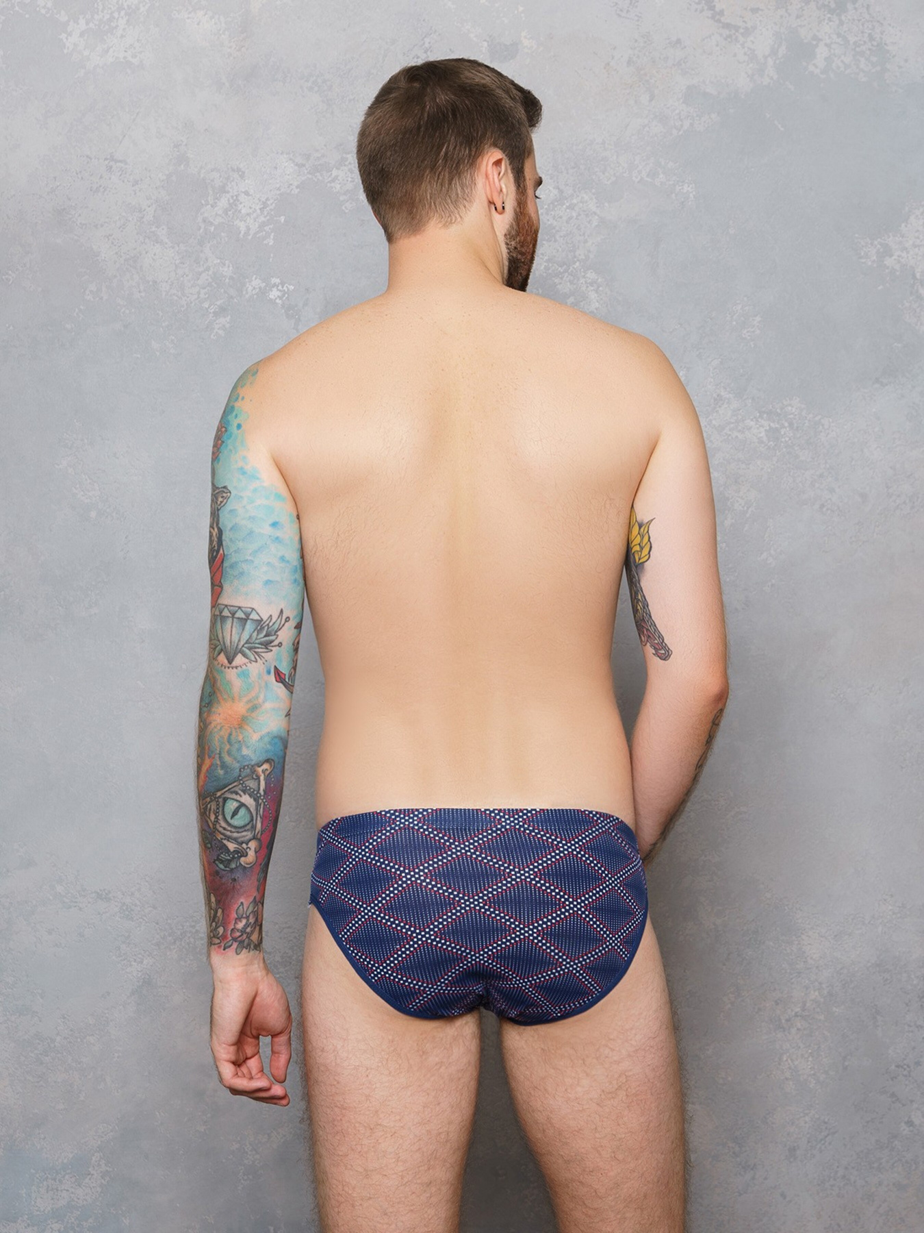 Труси ISSA Plus модель GN5-116_.darkblue Фото