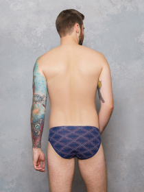 Трусы ISSA Plus модель GN5-116_.darkblue Фото