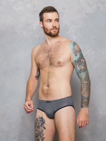 Трусы ISSA Plus модель GN5-119_.grey Фото