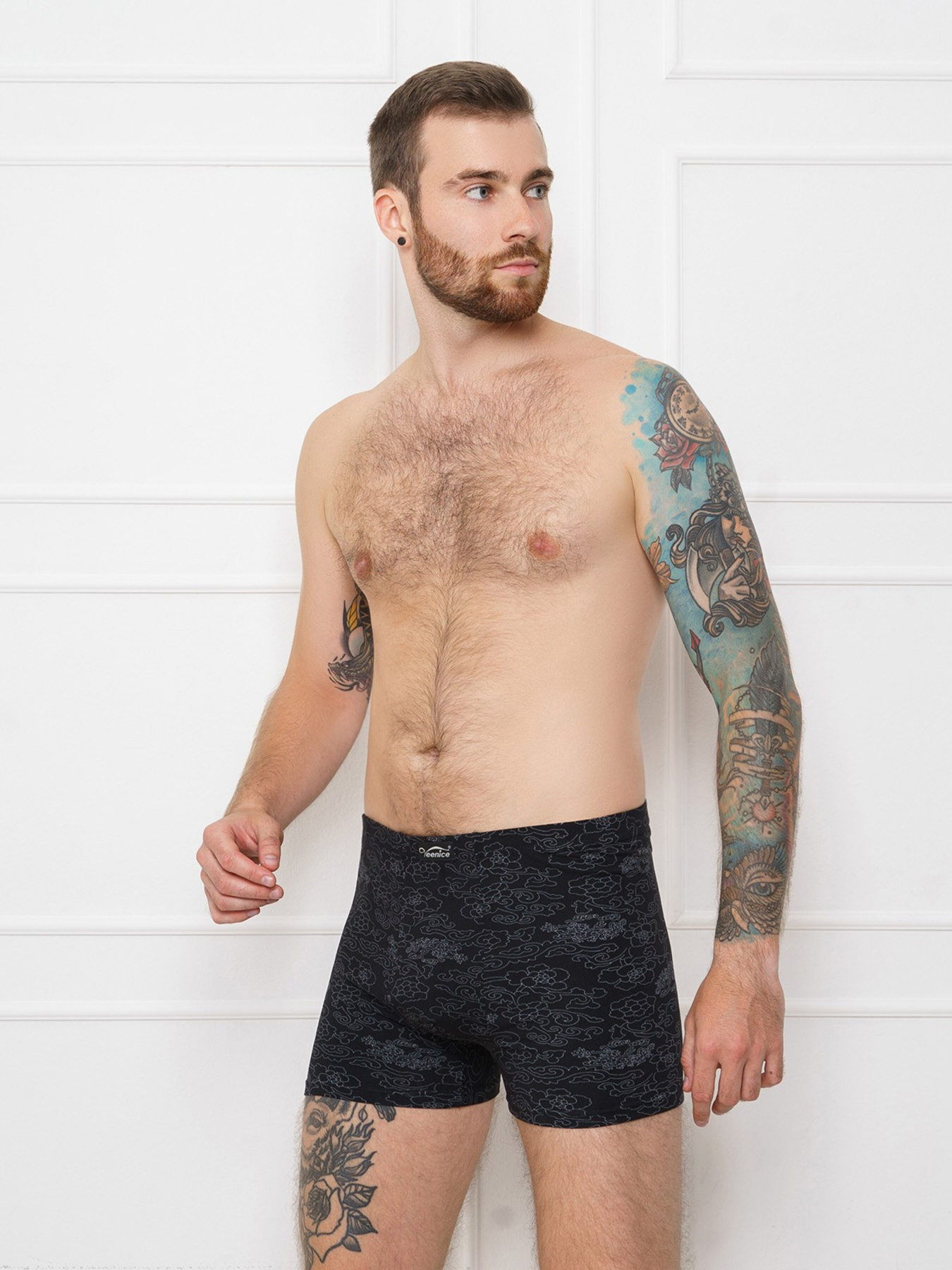 Трусы ISSA Plus модель GN5-122_.blackgrey Фото