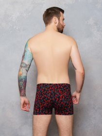 Труси ISSA Plus модель GN5-127_.blackred Фото