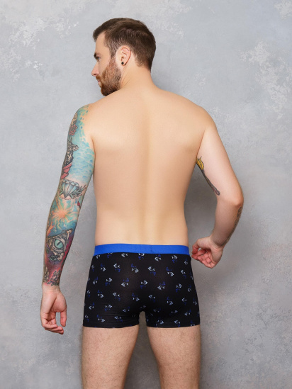 Труси ISSA Plus модель GN5-132_.blackblue — фото - INTERTOP