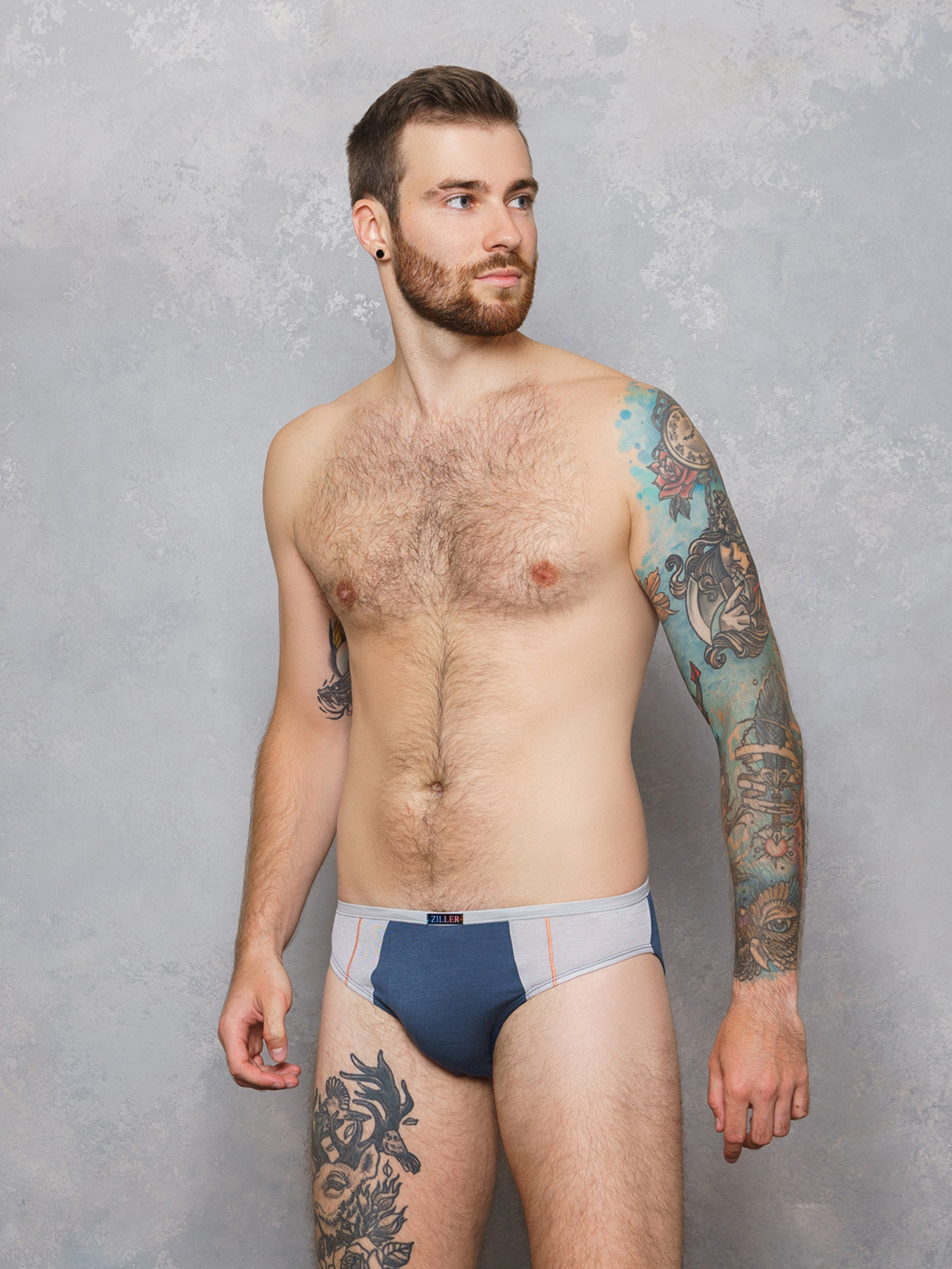 Трусы ISSA Plus модель GN5-139_.blue Трусы ISSA Plus модель GN5-139_.blue Фото