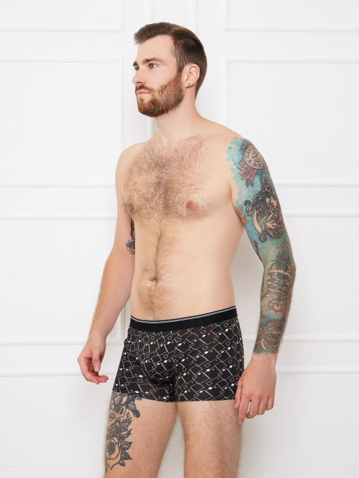 Трусы ISSA Plus модель GN5-144_.black Фото