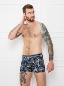 Труси ISSA Plus модель GN5-149_.black Фото