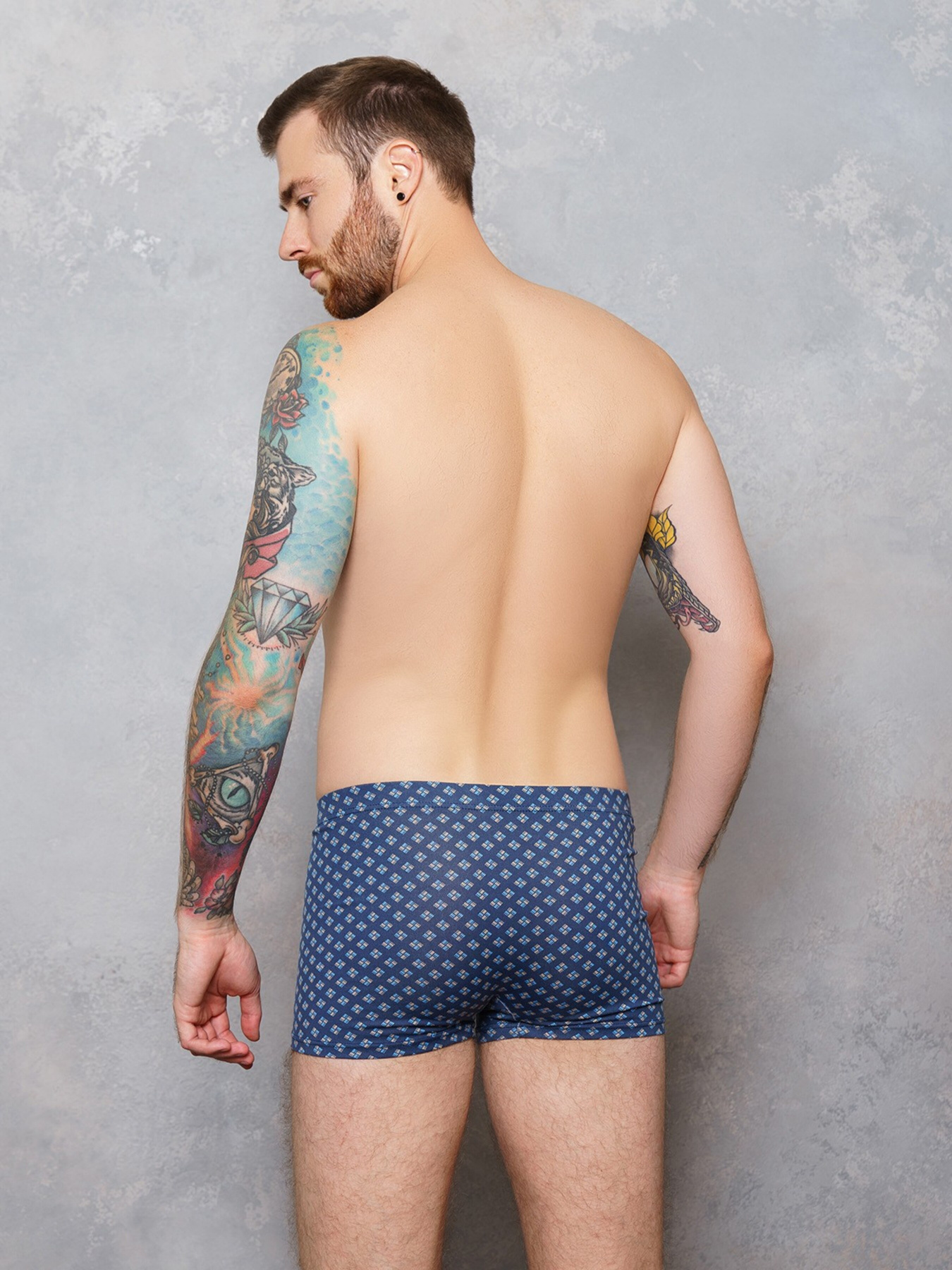 Трусы ISSA Plus модель GN5-161_.blue Трусы ISSA Plus модель GN5-161_.blue Фото