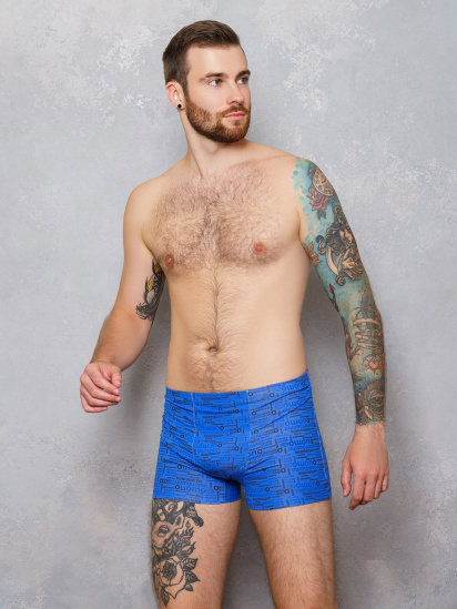 Труси ISSA Plus модель GN5-89_.blue - фото