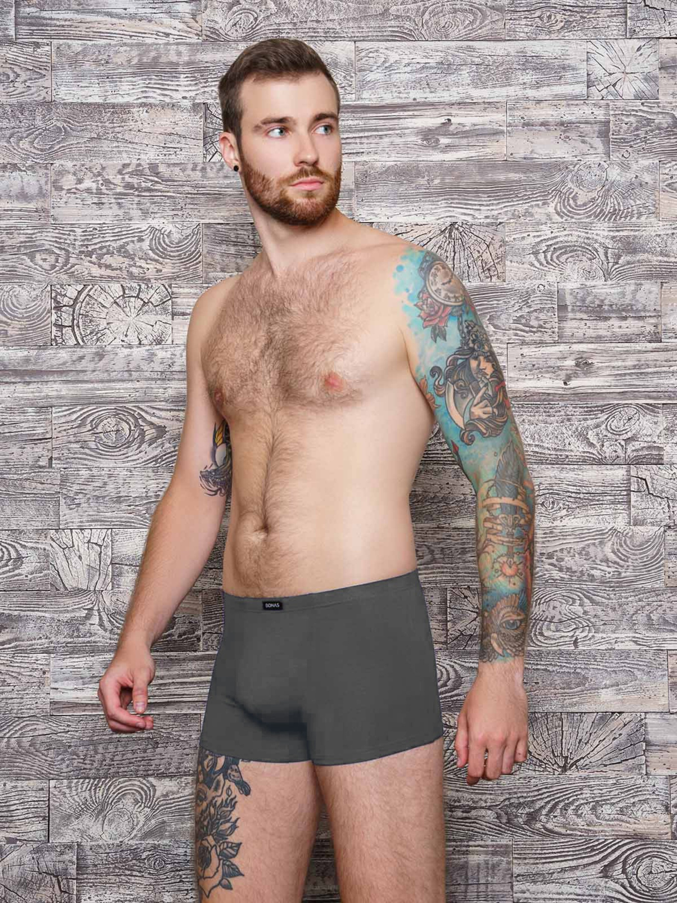 Трусы ISSA Plus модель GN5-90_.grey Фото