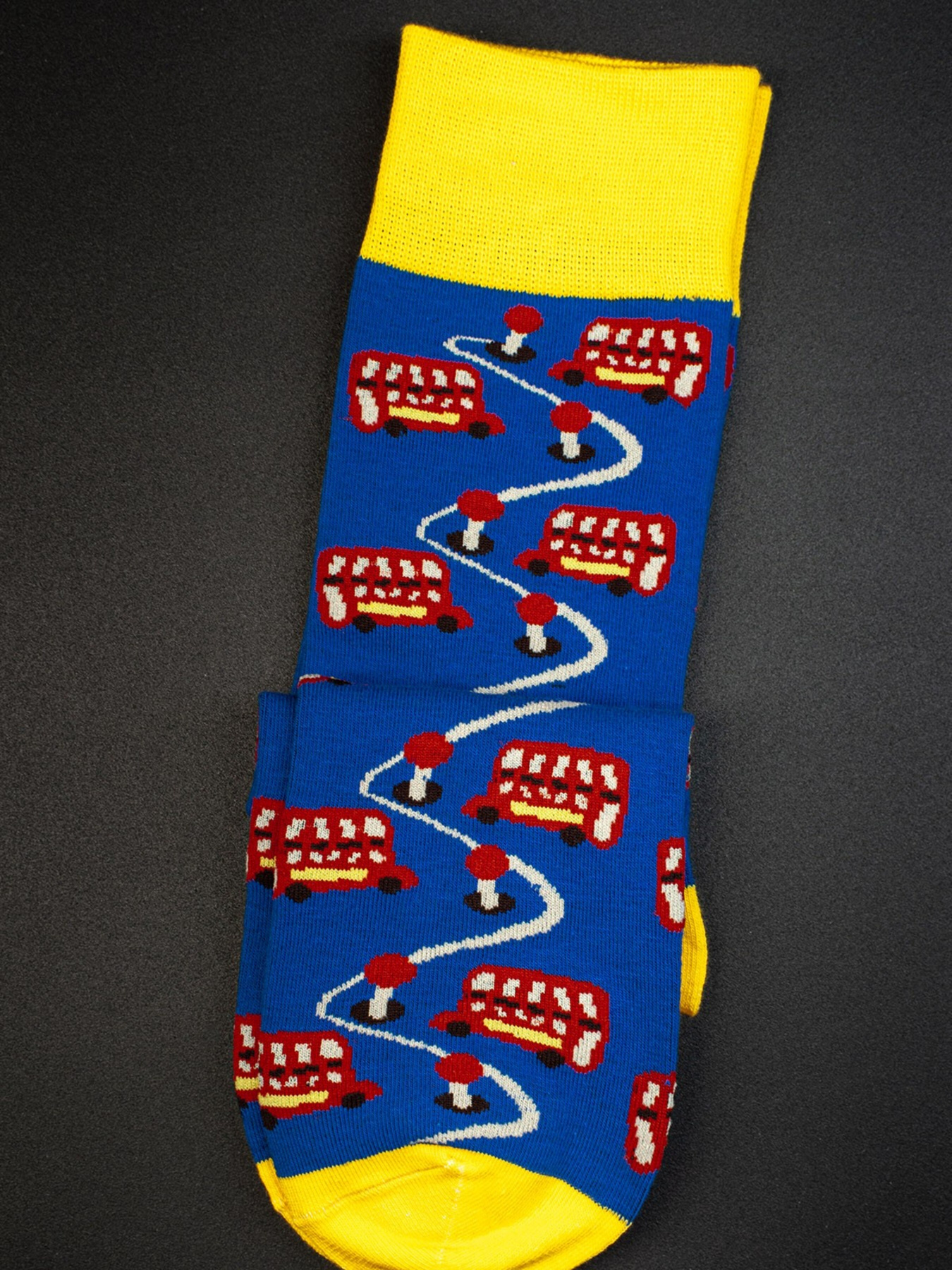 Шкарпетки ISSA Plus модель GNS-109_.blueyellow Фото