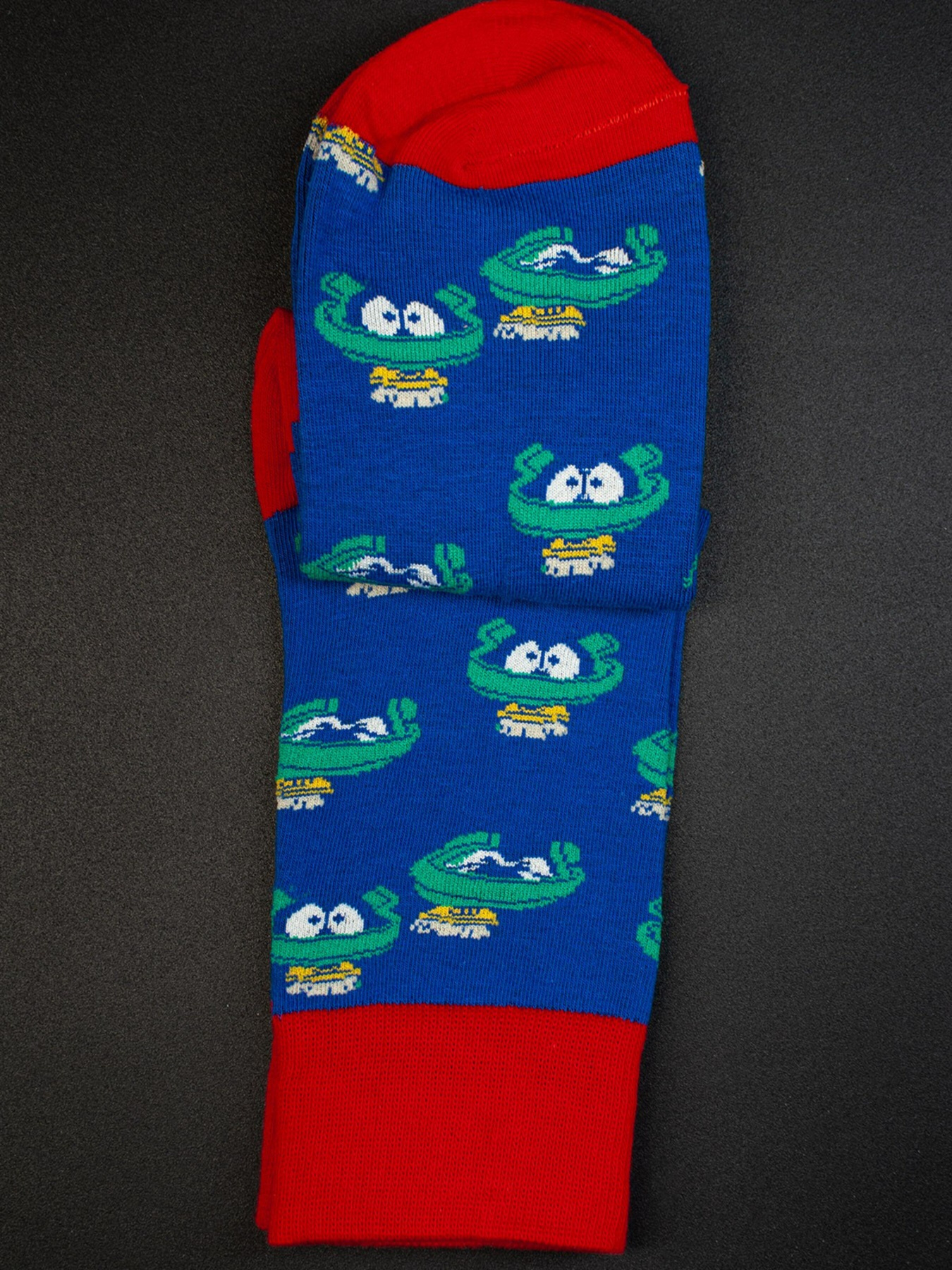 Шкарпетки та гольфи ISSA Plus модель GNS-109_.bluered Фото