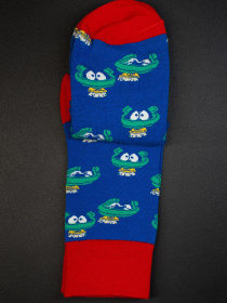 Шкарпетки та гольфи ISSA Plus модель GNS-109_.bluered Шкарпетки та гольфи ISSA Plus модель GNS-109_.bluered Фото