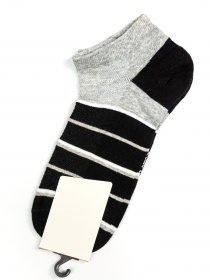 Шкарпетки та гольфи ISSA Plus модель GNS-78_.blackgrey Шкарпетки та гольфи ISSA Plus модель GNS-78_.blackgrey Фото