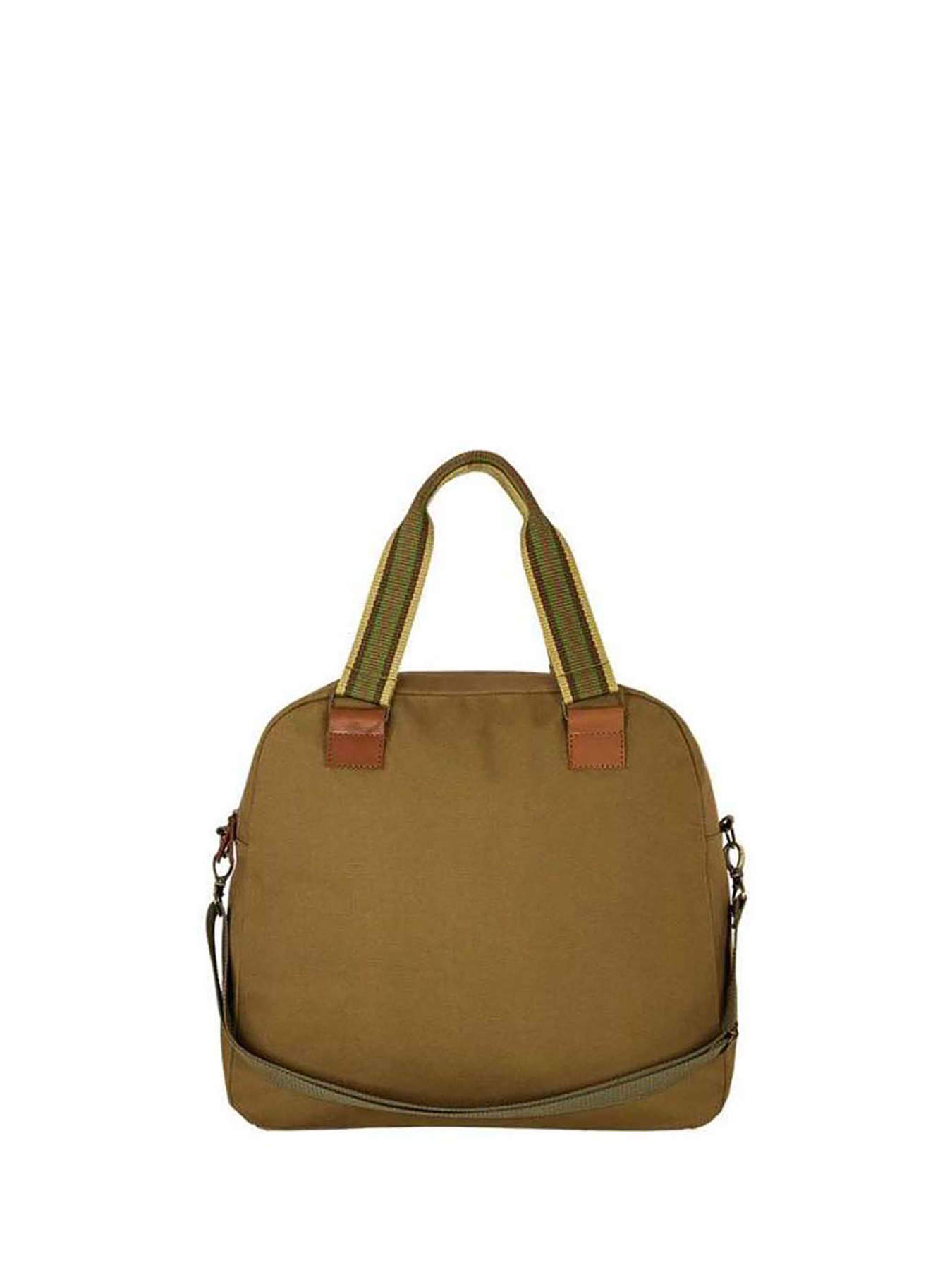 Дорожные сумки и чемоданы Exodus модель 875LeatherCanvasBrown Фото