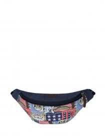 Поясная сумка Exodus модель 991LeatherCanvasBlue Фото