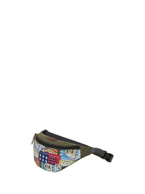 Поясная сумка Exodus модель 1072LeatherCanvasMulticolor Фото