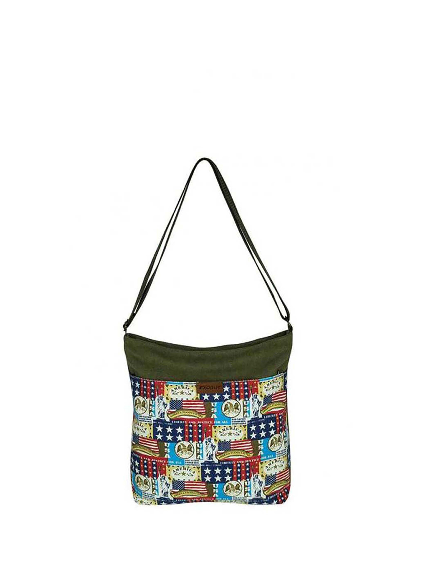 Кросс-боди Exodus модель 1206AmericaGreen Фото