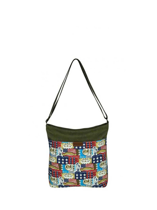 Кросс-боди Exodus модель 1206AmericaGreen Фото