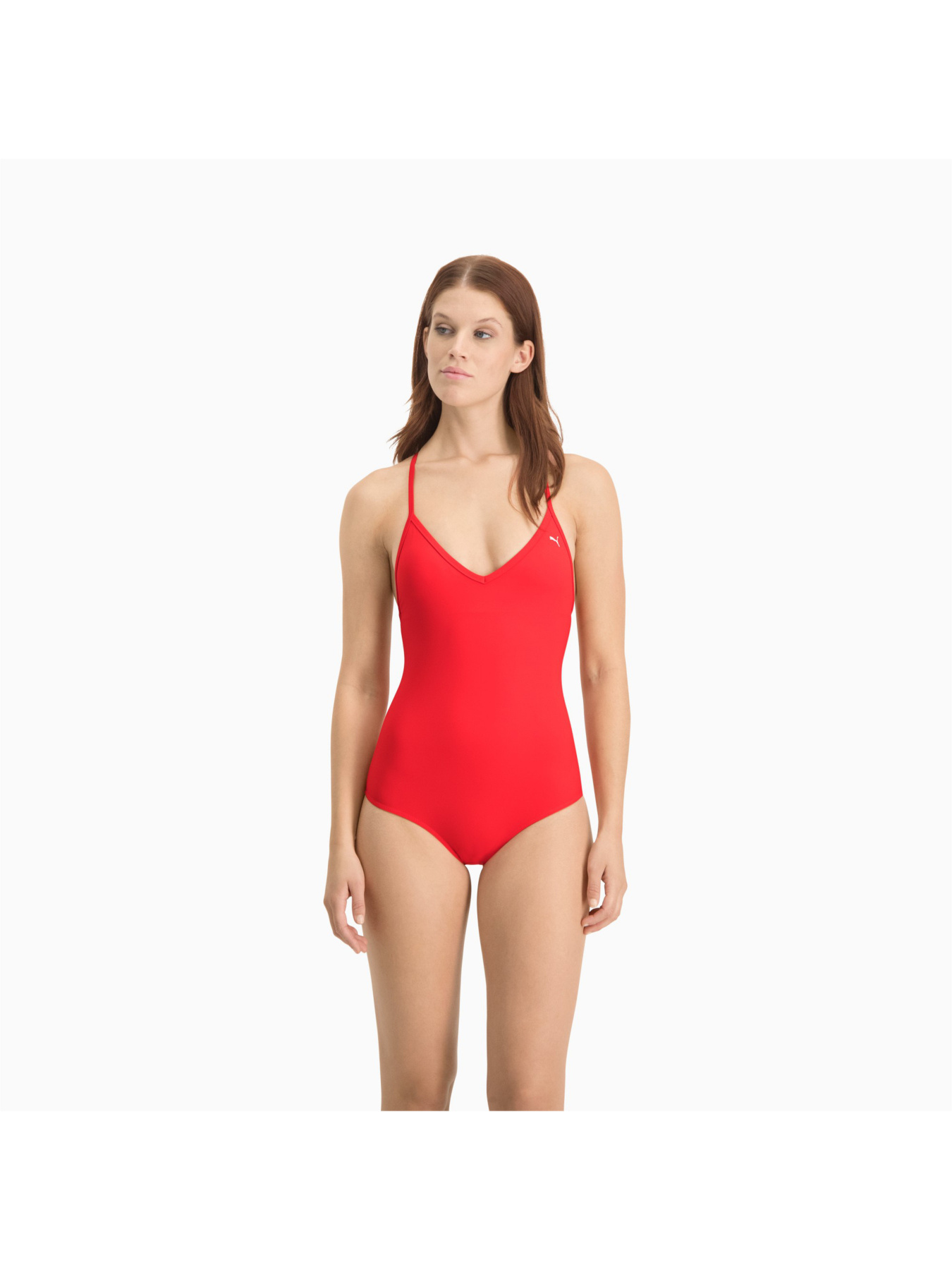 Купальник PUMA Swim Women V-neck Cross модель 935086 Фото