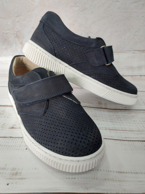 Мокасины Perlina модель 48siniy22 Фото