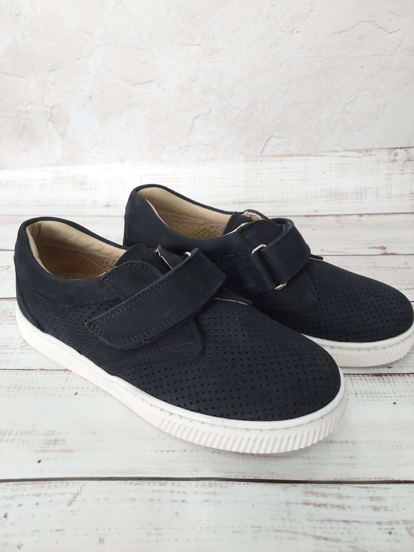 Полуботинки Perlina модель 38siniy22 Фото