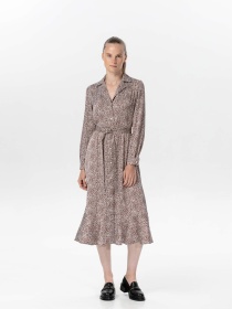 Платье миди A LOT модель 100537 Платье миди A LOT модель 100537 Фото