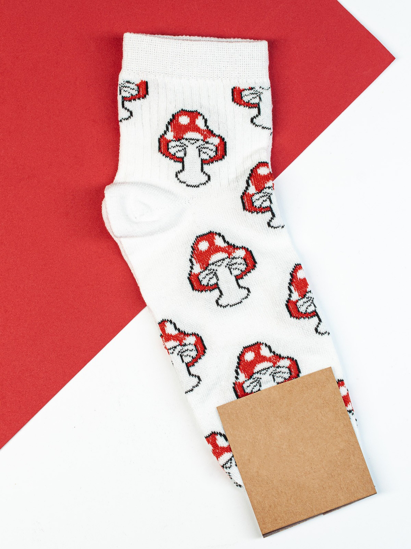 Шкарпетки та гольфи ISSA Plus модель NS-100_white Фото