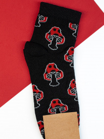 Носки и гольфы ISSA Plus модель NS-100_black Фото