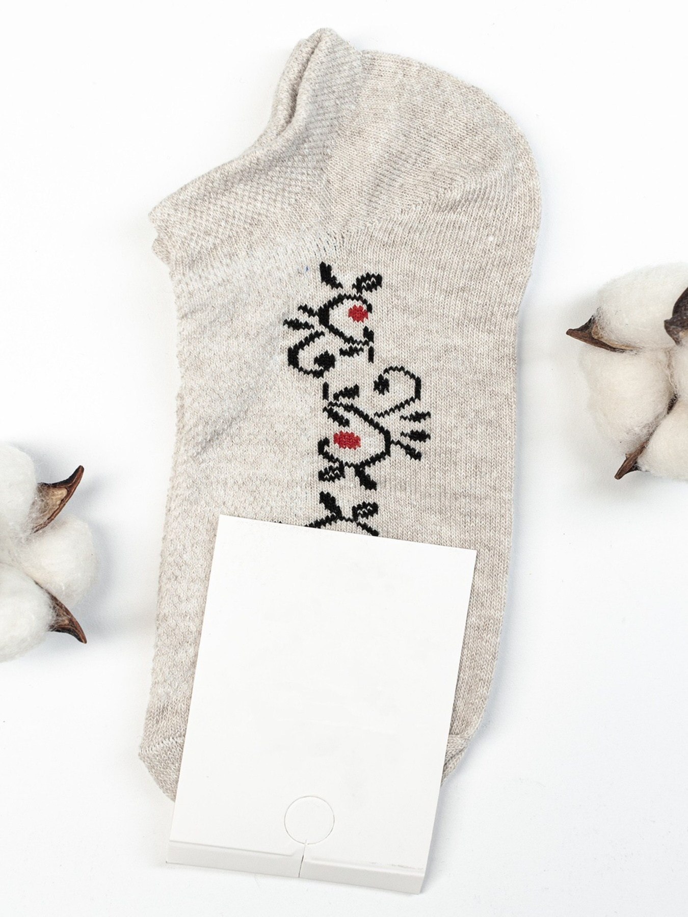 Носки и гольфы ISSA Plus модель NS-102_beige Фото