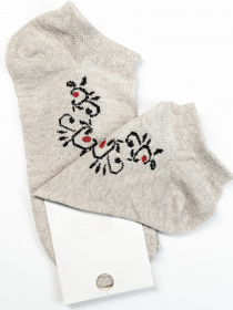 Носки и гольфы ISSA Plus модель NS-102_beige Фото