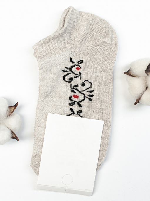 Носки и гольфы ISSA Plus модель NS-102_beige Фото