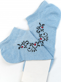 Шкарпетки та гольфи ISSA Plus модель NS-102_lightblue Фото