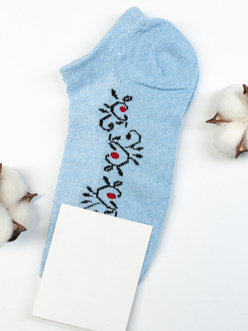 Носки и гольфы ISSA Plus модель NS-102_lightblue Фото