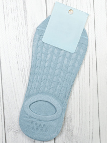 Носки и гольфы ISSA Plus модель NS-110_lightblue Фото