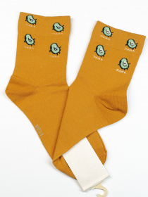Носки и гольфы ISSA Plus модель NS-111_mustard Фото