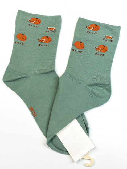 Шкарпетки та гольфи ISSA Plus модель NS-111_mint — фото - INTERTOP