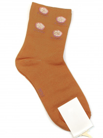 Шкарпетки ISSA Plus модель NS-111_orange Фото